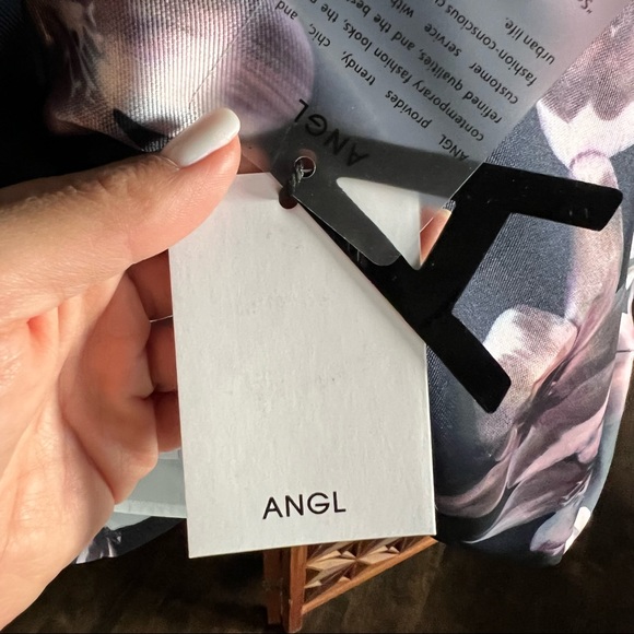 Floral Puff Mini Dress - S - Picture 4 of 6